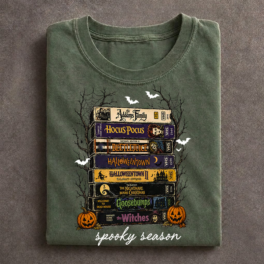 Vintage Halloween VHS T-shirt