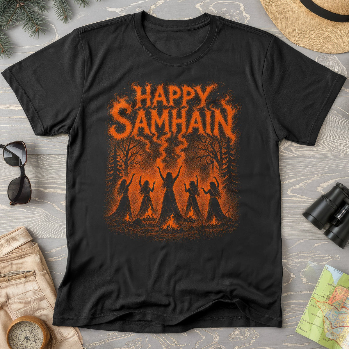 Happy Samhain Druid T-Shirt