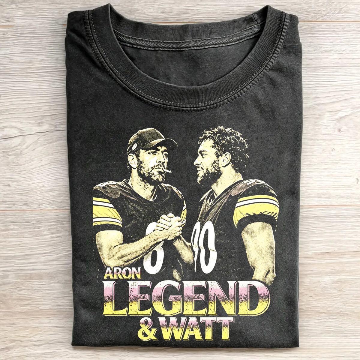 Vintage AR & TJ 90s Pittsburgh Football Tee
