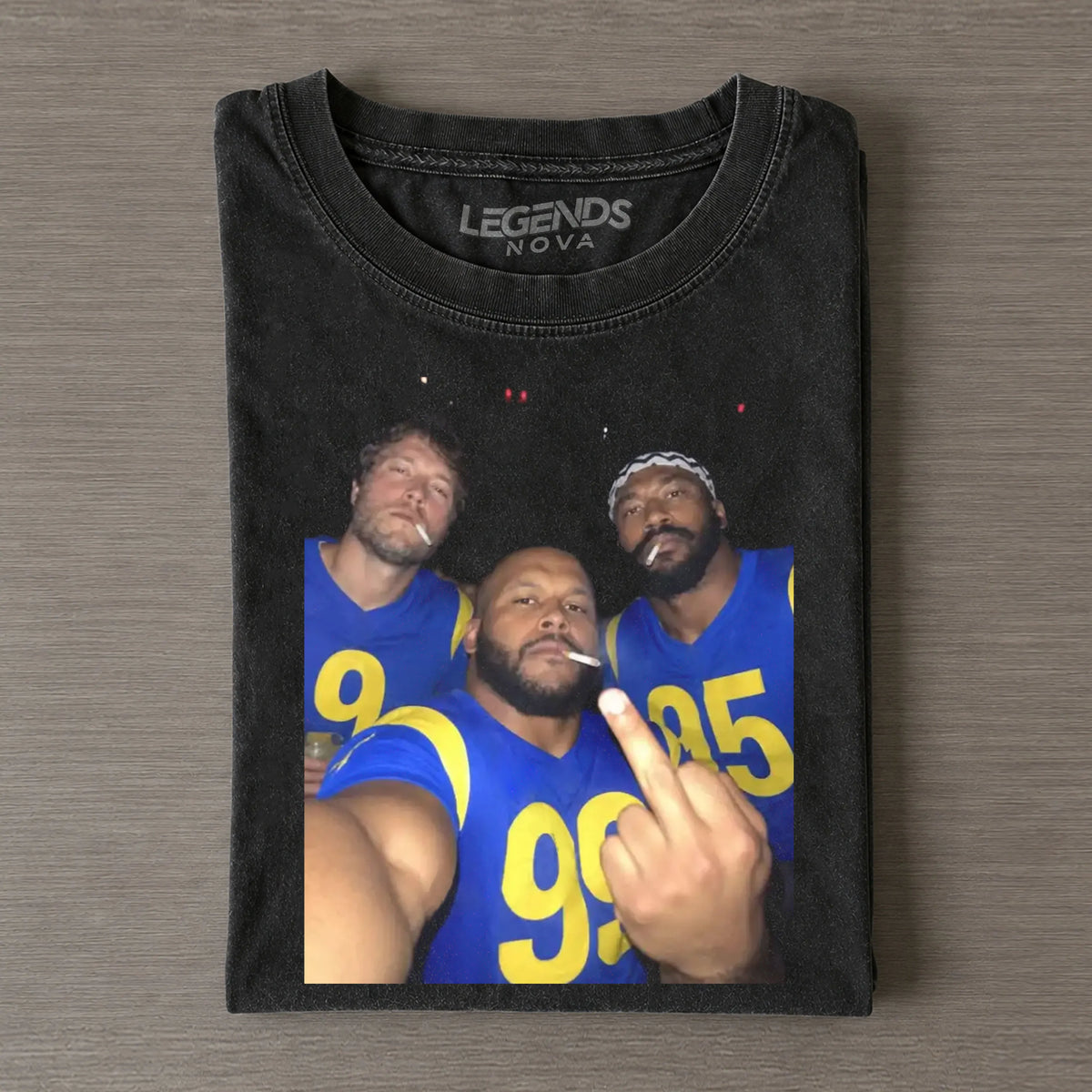 MG & AD & MS Rams Funny Football T-shirt