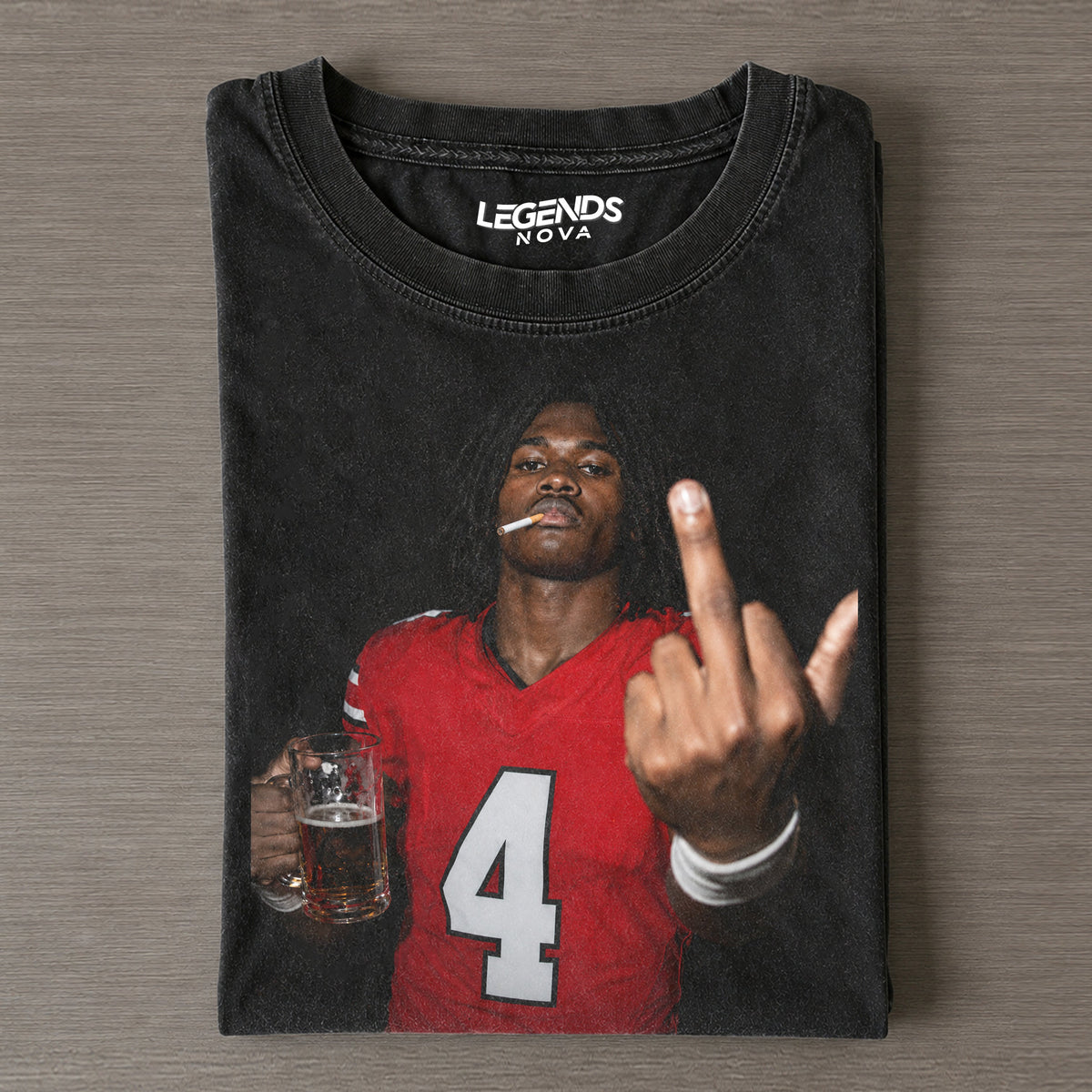 JS4 Football Tee