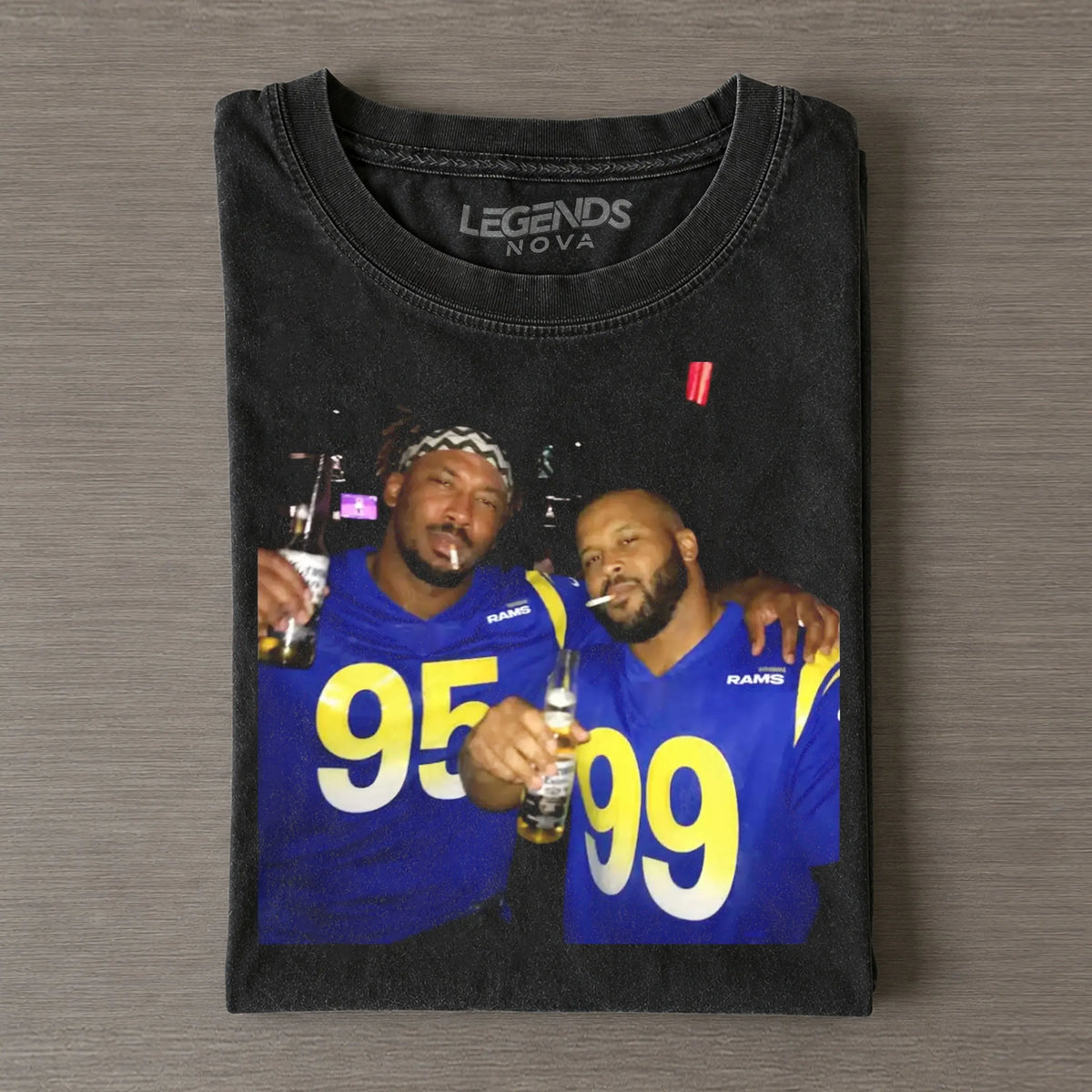 MG & AD & MS Rams Funny Football T-shirt