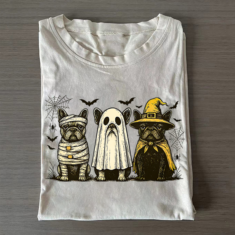 Halloween French Bulldog T-shirt