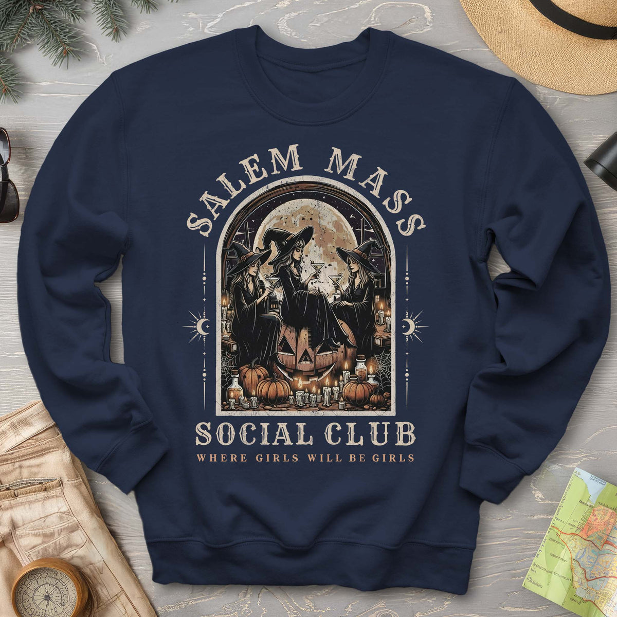 Salem Mass Social Club Sweatshirt