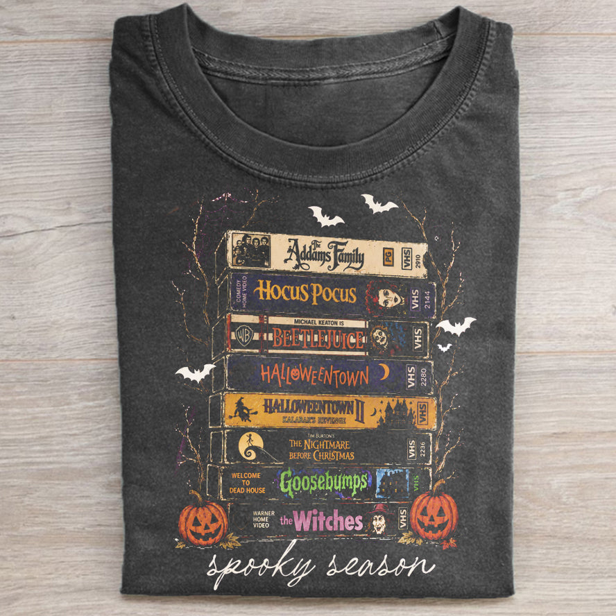 Vintage Halloween VHS T-shirt