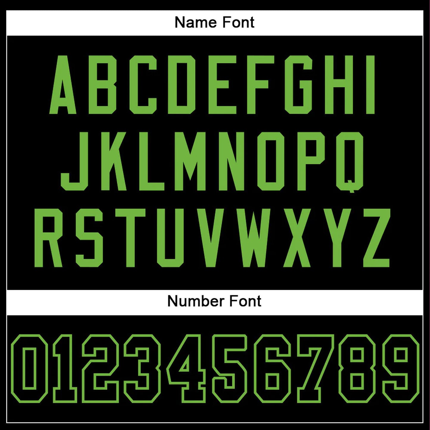 Black Black - Neon Green Mesh Custom Football Jersey