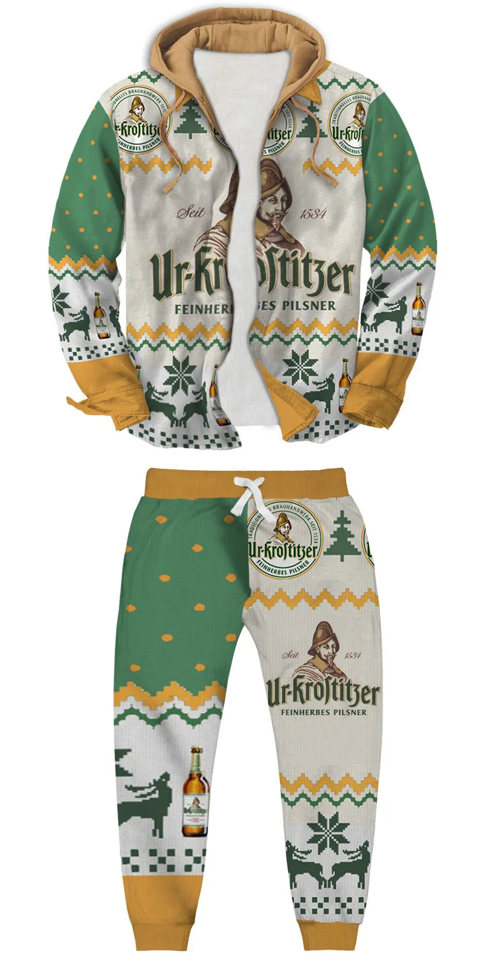 Ugly Zip Hoodie & Sweatpant Set d6f7