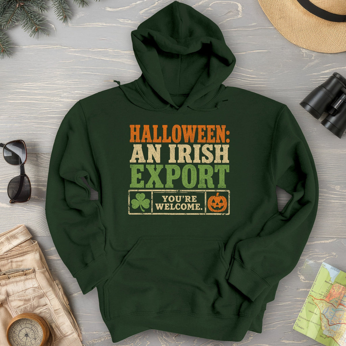 Irish Export Halloween Hoodie