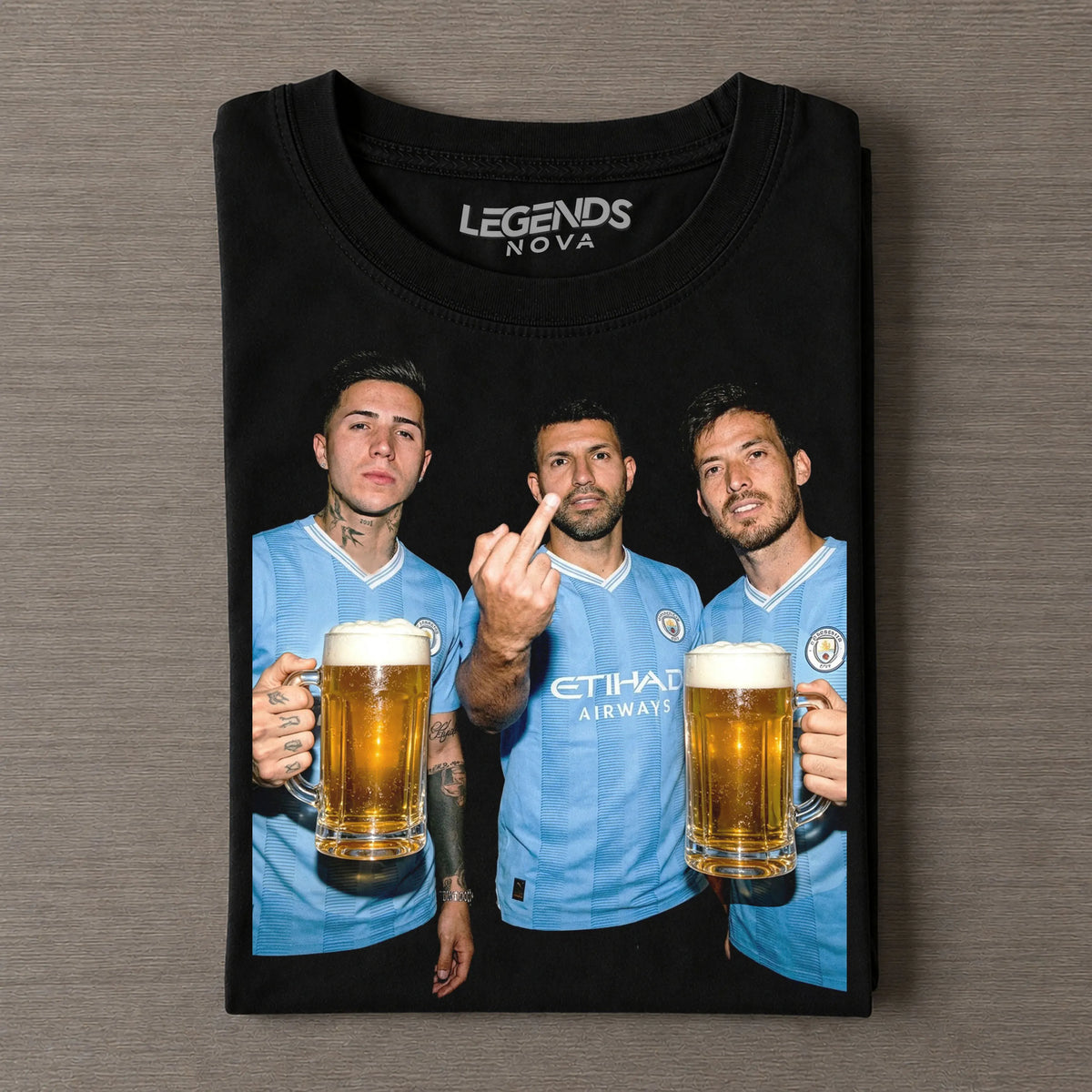 Enzo & Ag¨¹ero & DS T-shirt