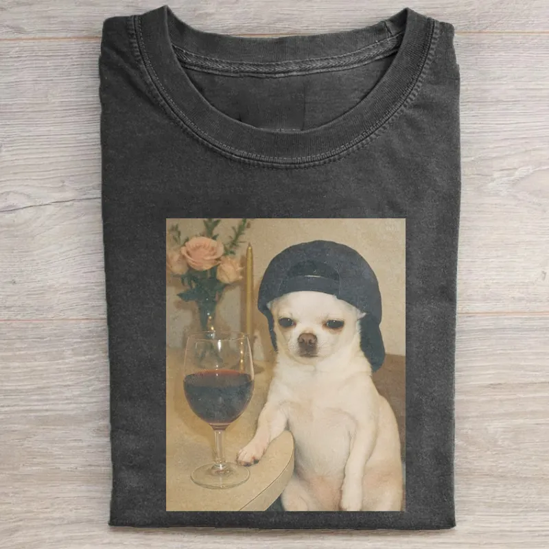 Funny Dog Meme T-shirt