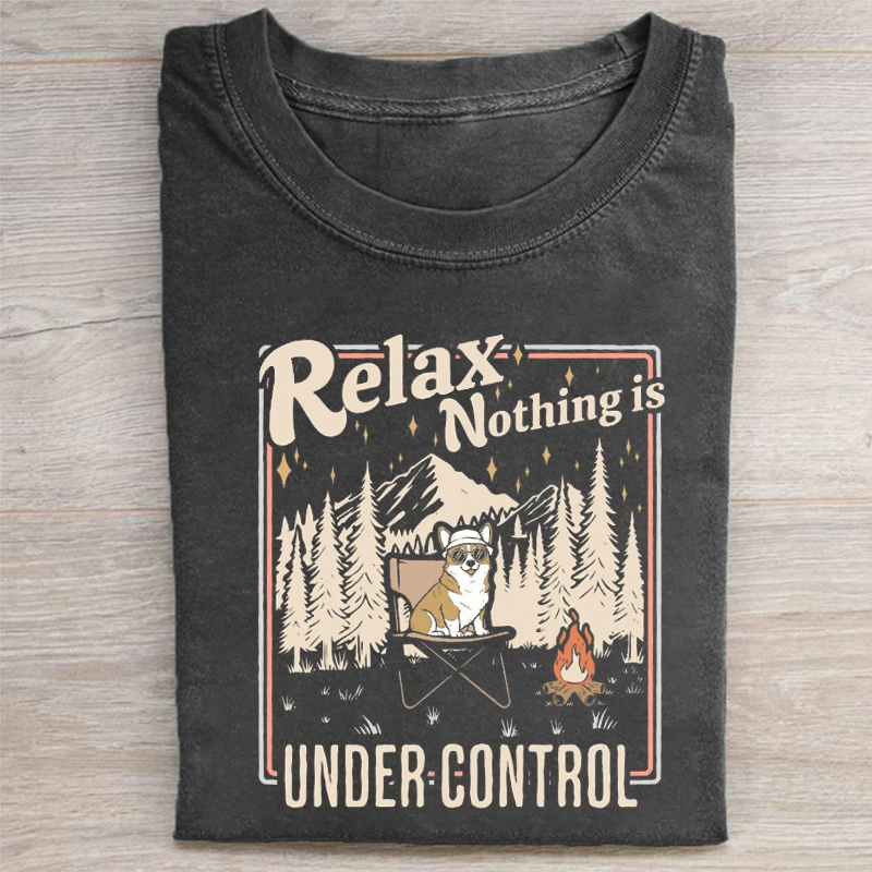 Relax Nothing Is Under Control Funny T-shirt
