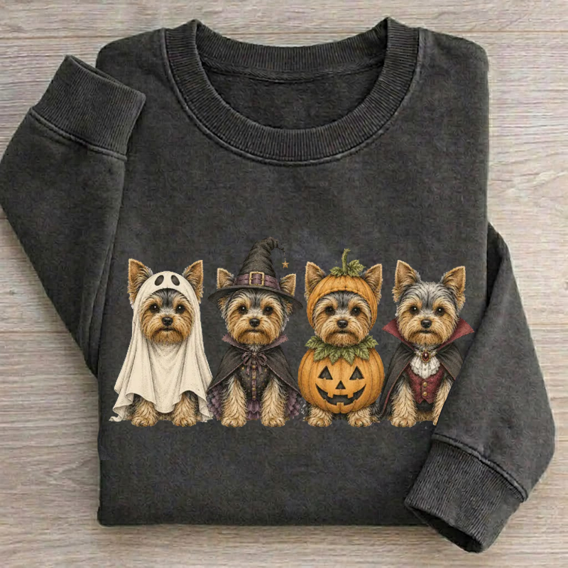 Yorkie Halloween Sweatshirt