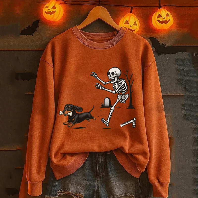Halloween Dachshund Dog Sweatshirt/T-shirt