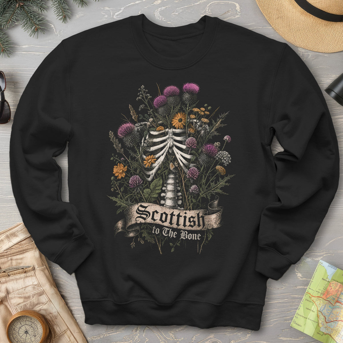 Scottish Bone Bouquet Sweatshirt
