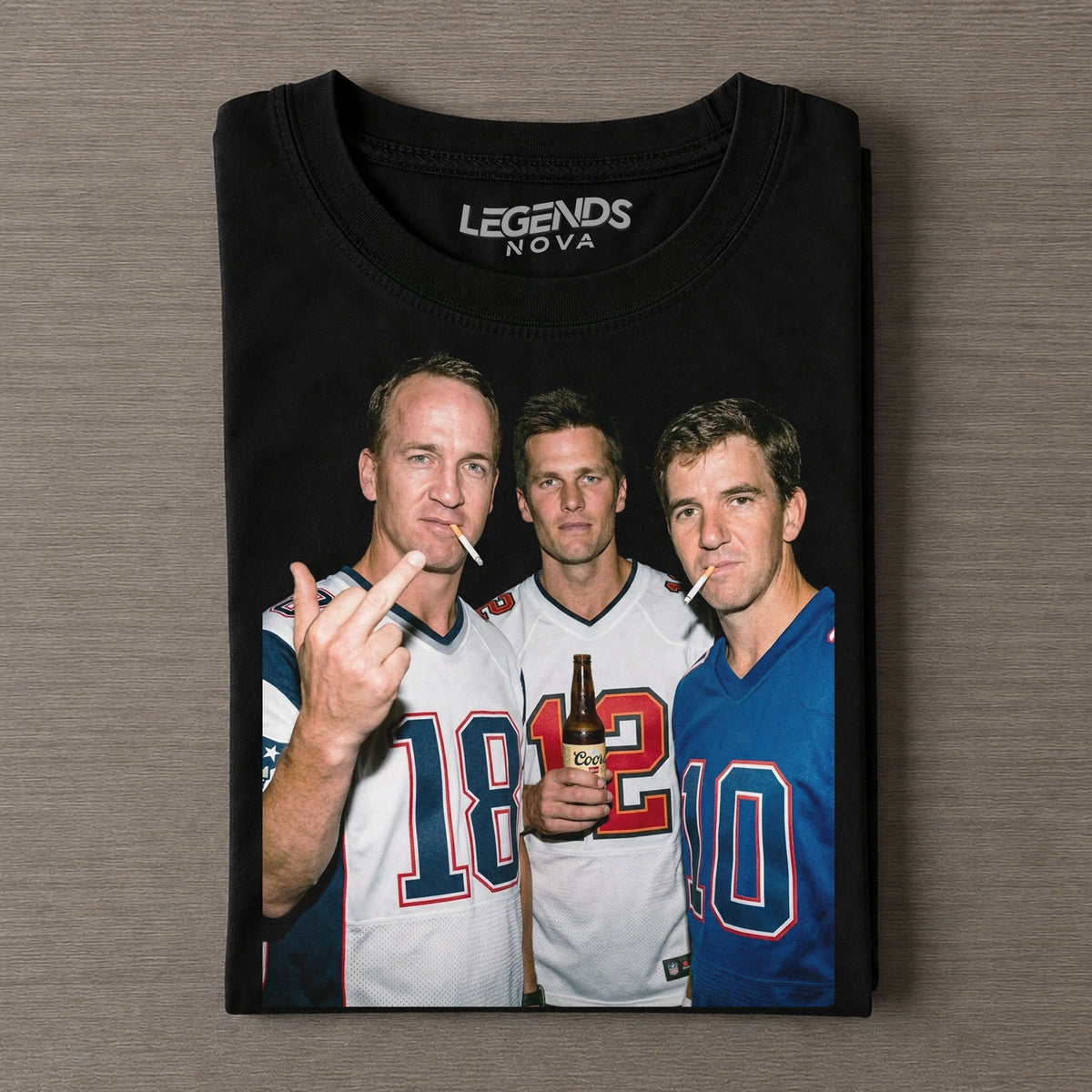 Eli & PM & TB Football T-shirt