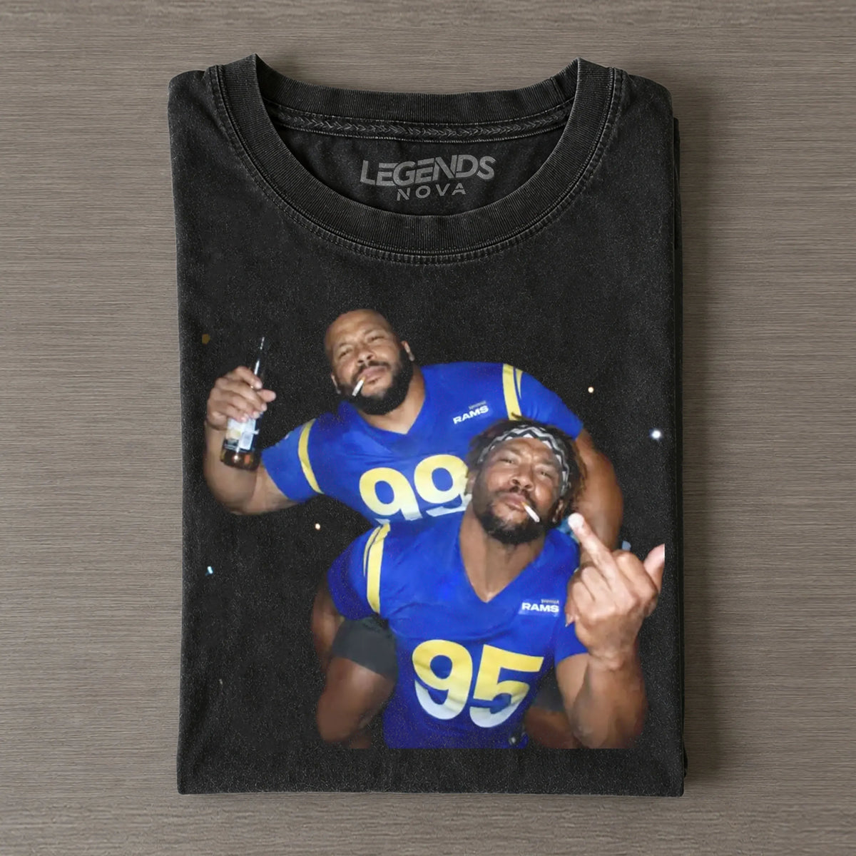 MG & AD & MS Rams Funny Football T-shirt