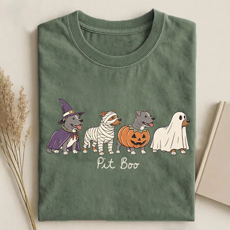 Halloween Pitbull T-shirt