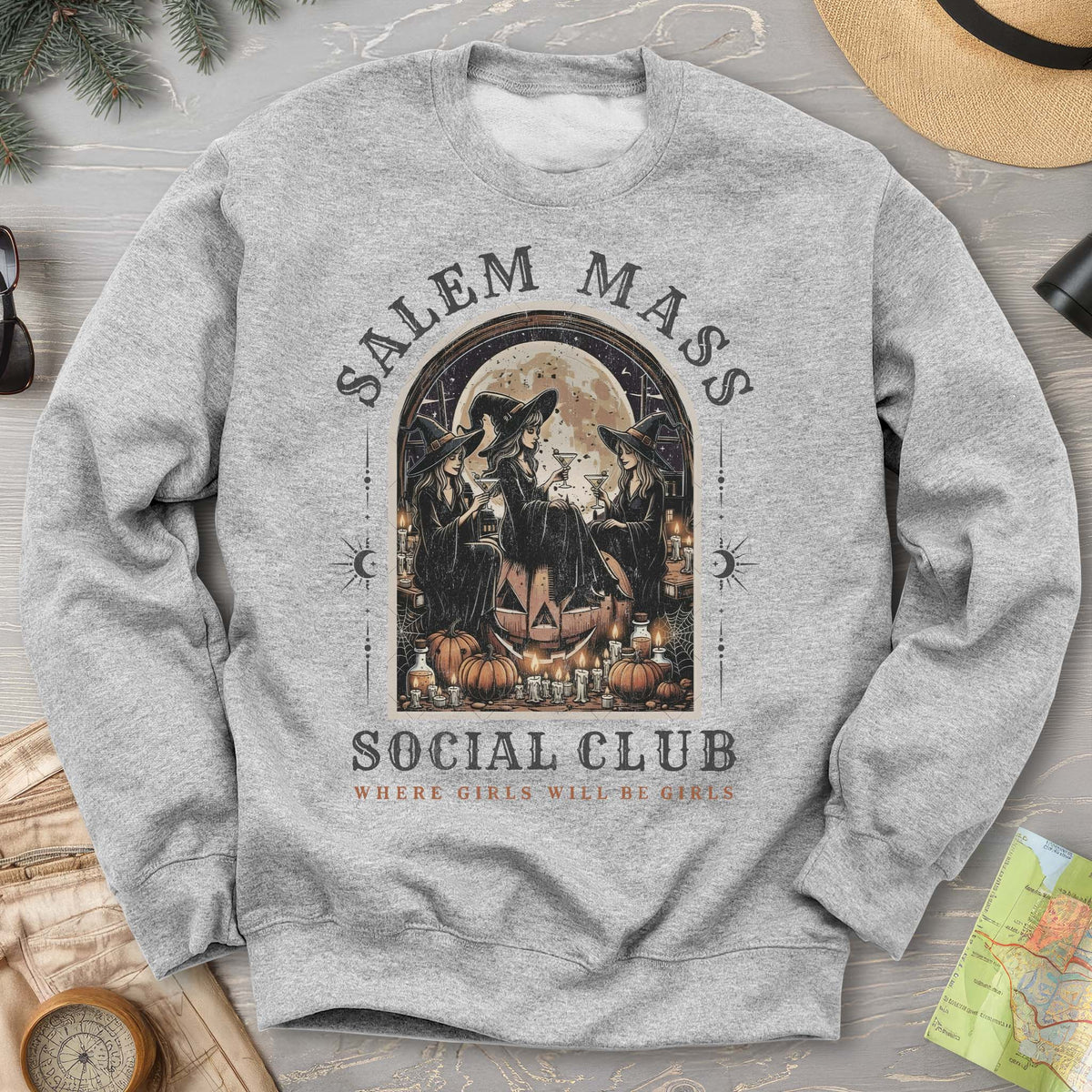 Salem Mass Social Club Sweatshirt