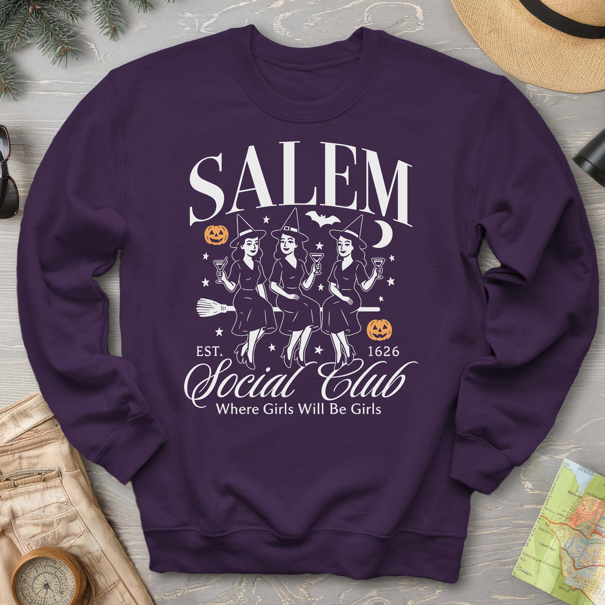 Salem Social Club Retro 50's Sweatshirt