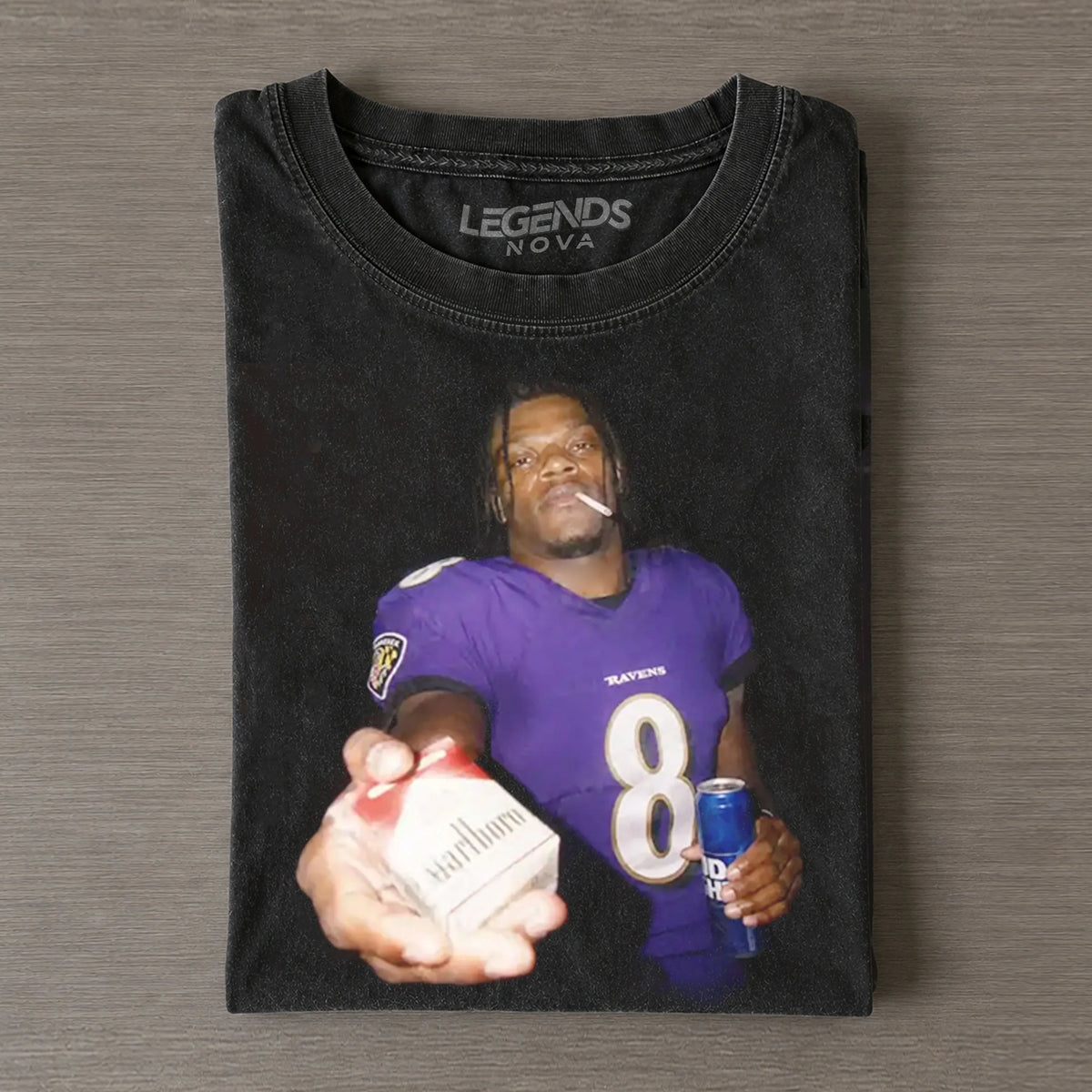 LJ8 Football Tee