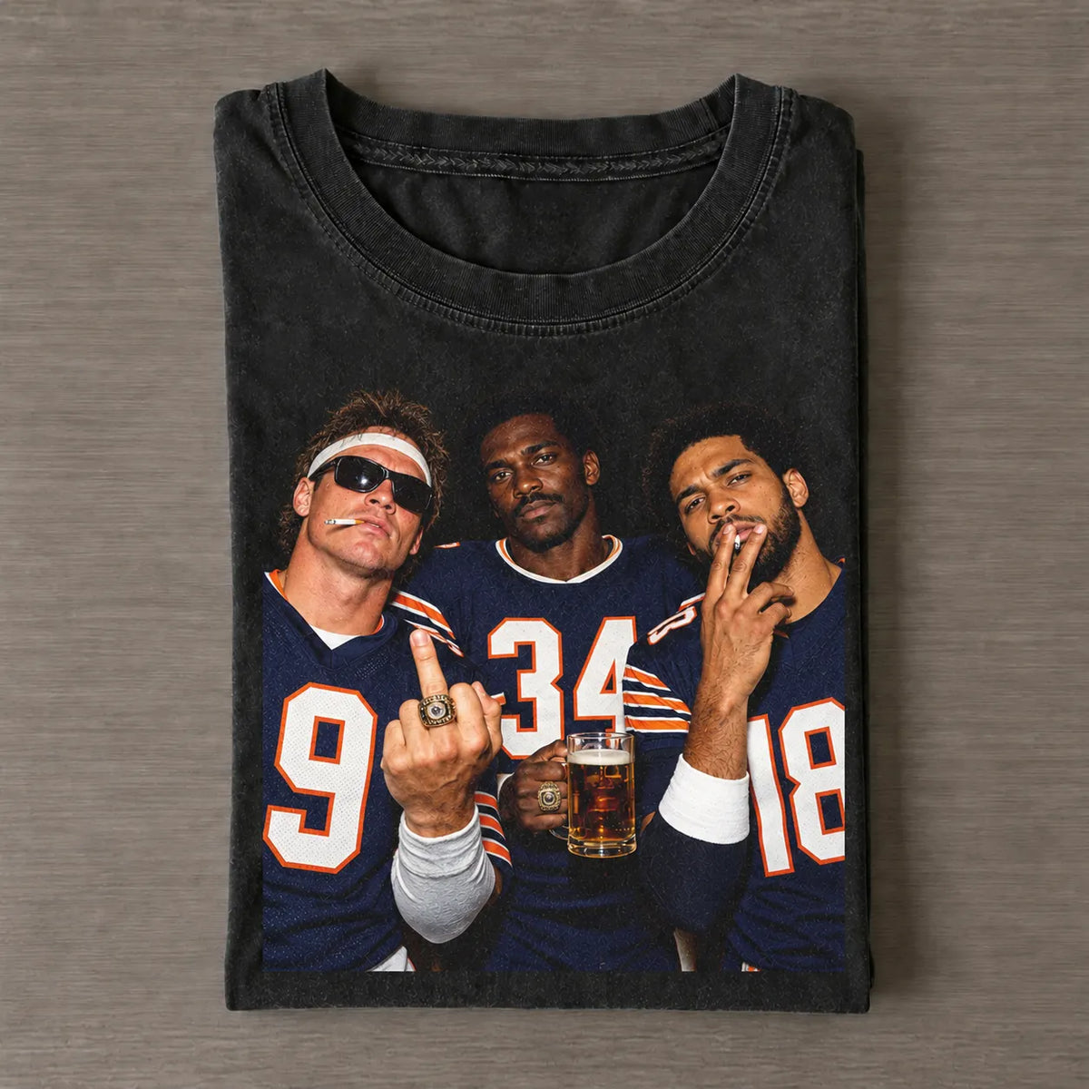 JM9 & WP34 & CW18 Bears Football T-shirt