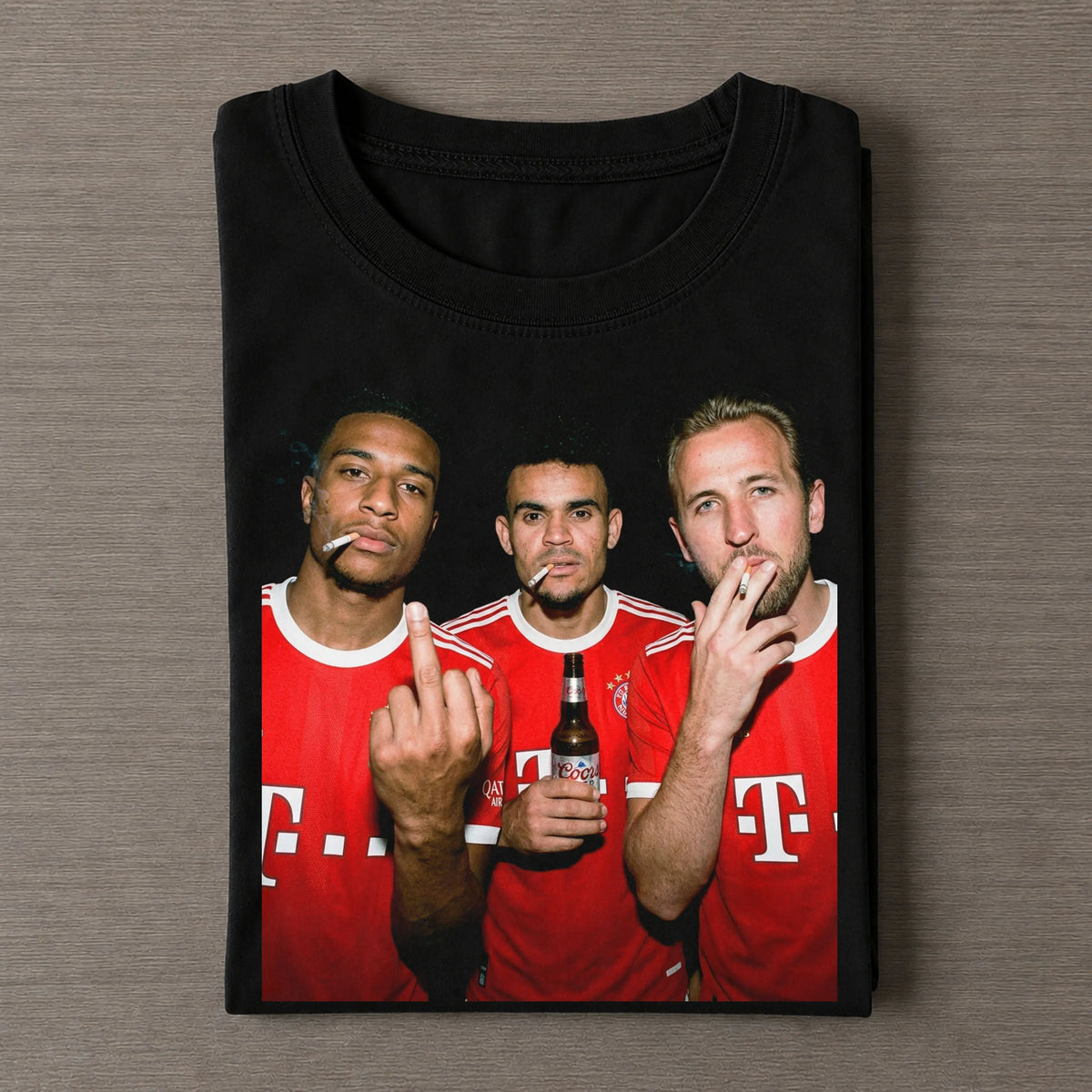 MO & LD & HK Bayern Soccer T-shirt