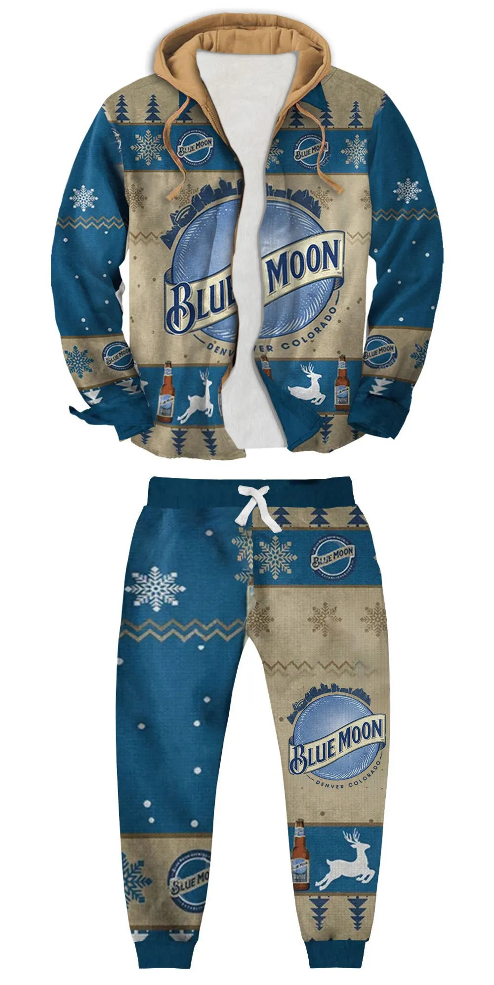 Ugly Zip Hoodie & Sweatpant Set a799