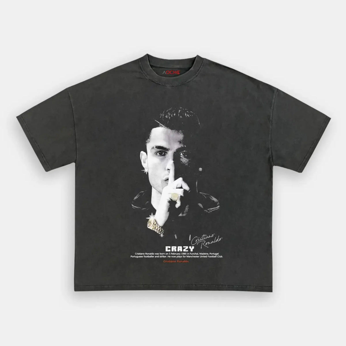 RONALDO BIG FACE TEE