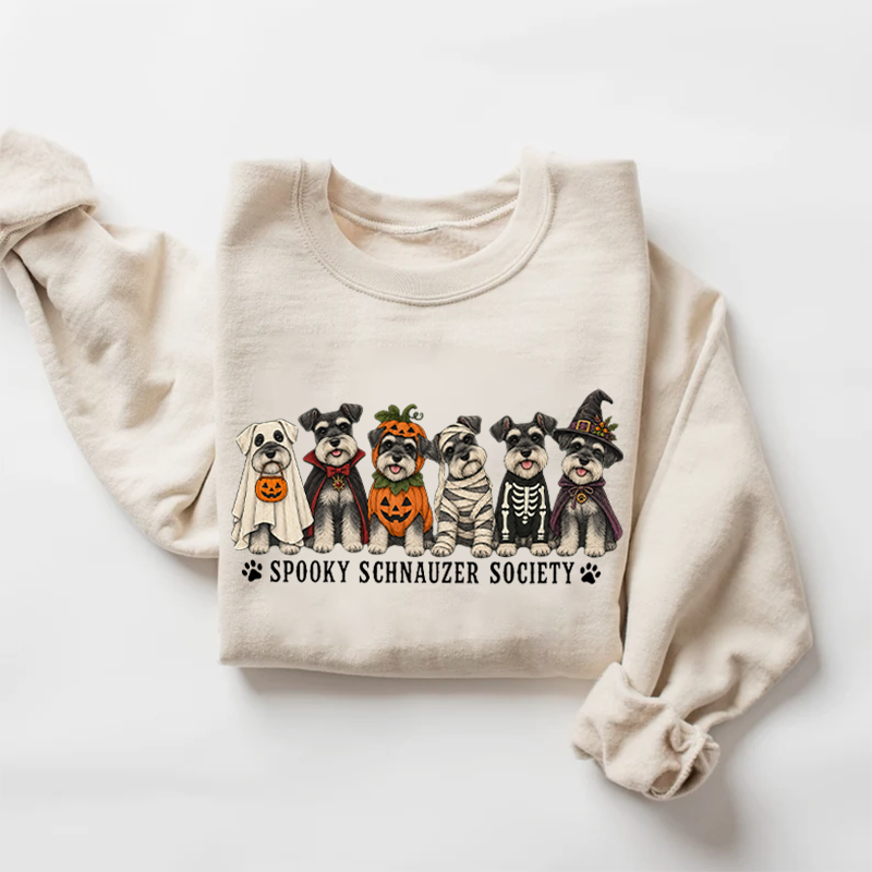 Spooky Schnauzer Society Sweatshirt