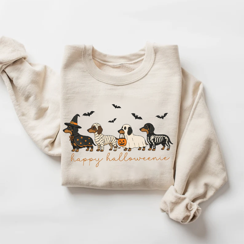 Halloween Dachshund Sweatshirt