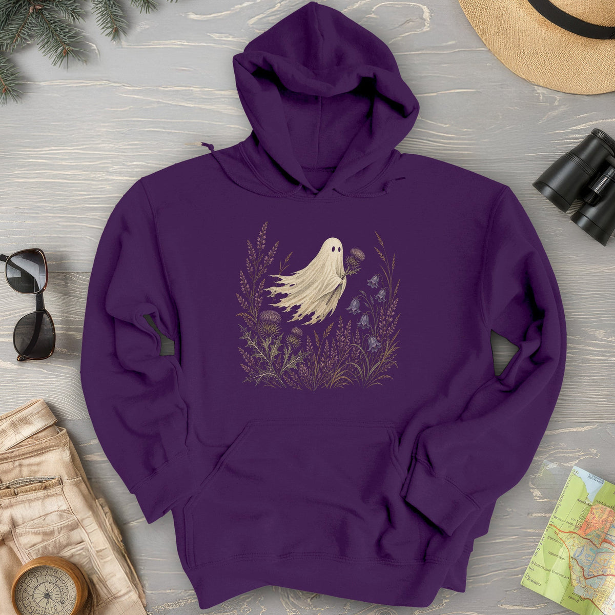 Thistle Ghost Florals Hoodie