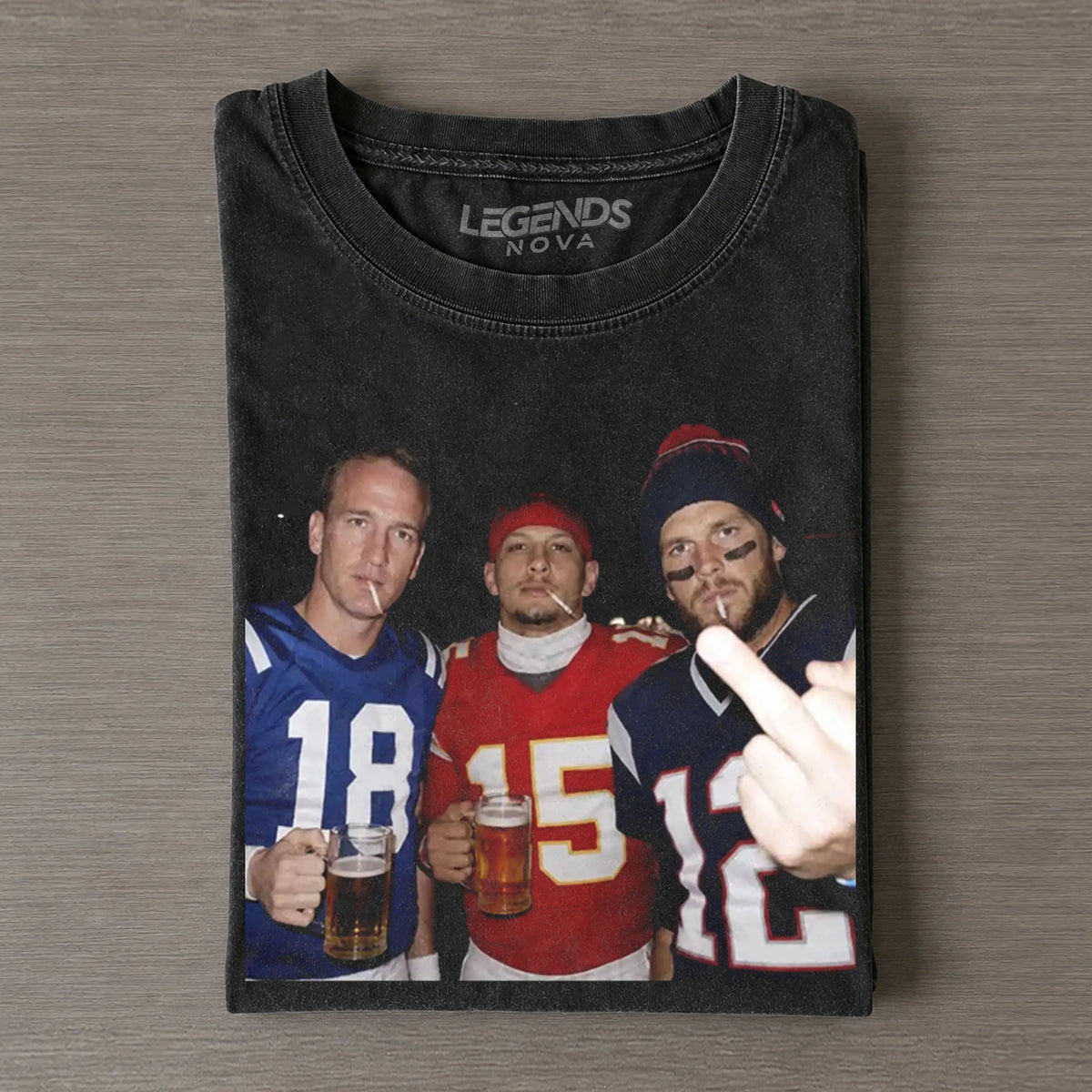 PM18 & PM15 & TB12 Football T-shirt