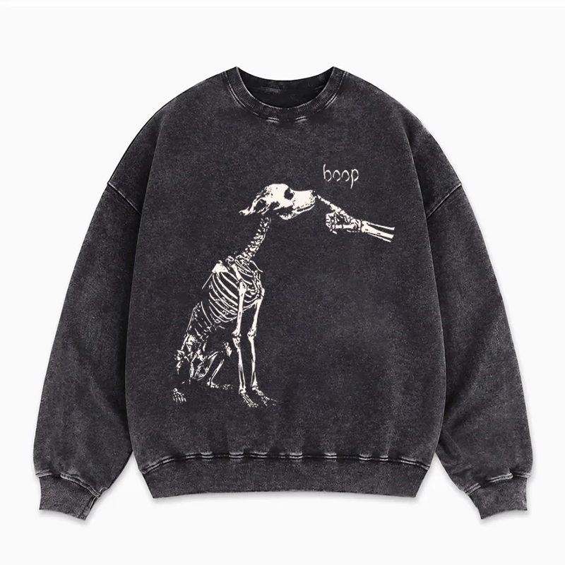 Dog Skeleton Sweatshirt