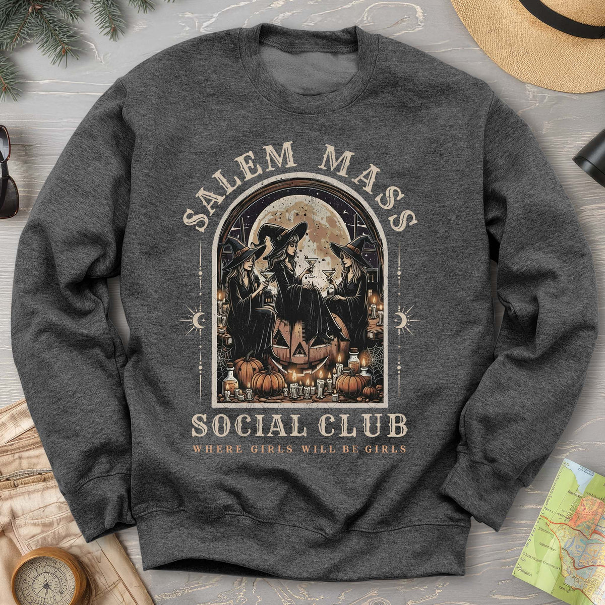 Salem Mass Social Club Sweatshirt