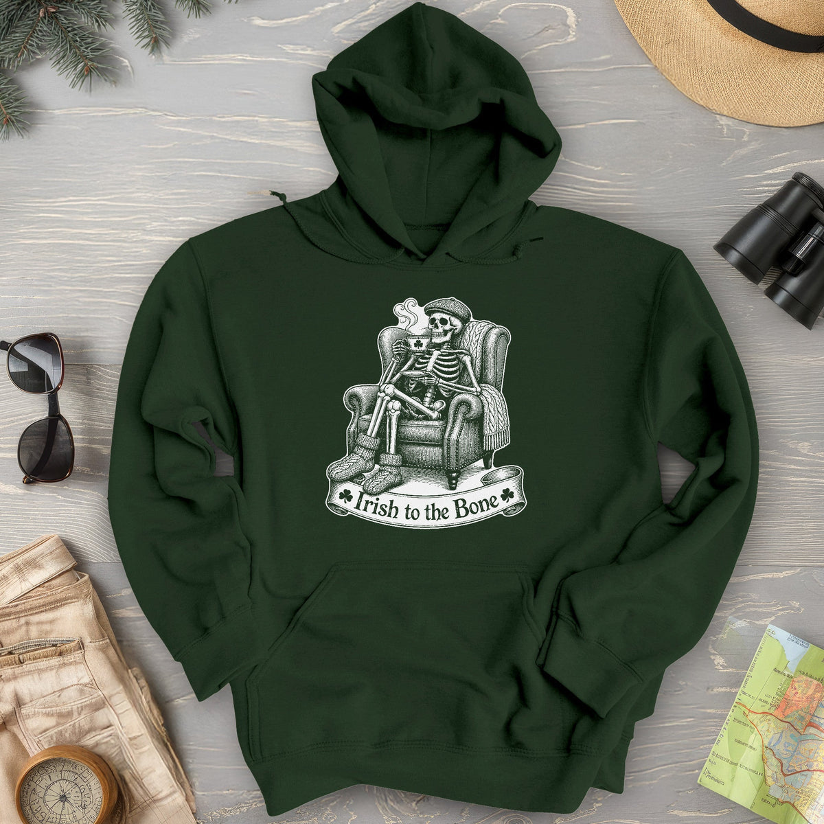 Irish Bone Tea Hoodie