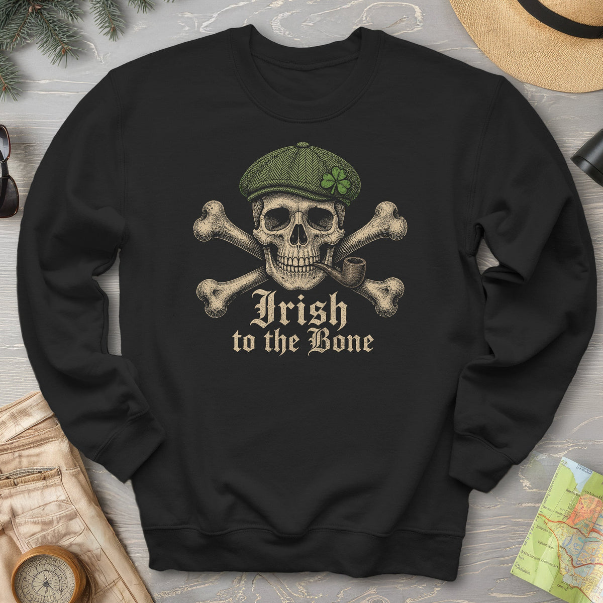 Irish Crossbones Sweatshirt