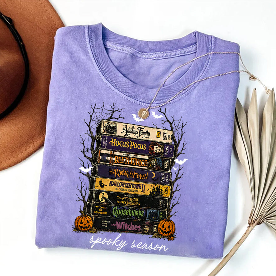 Vintage Halloween VHS T-shirt