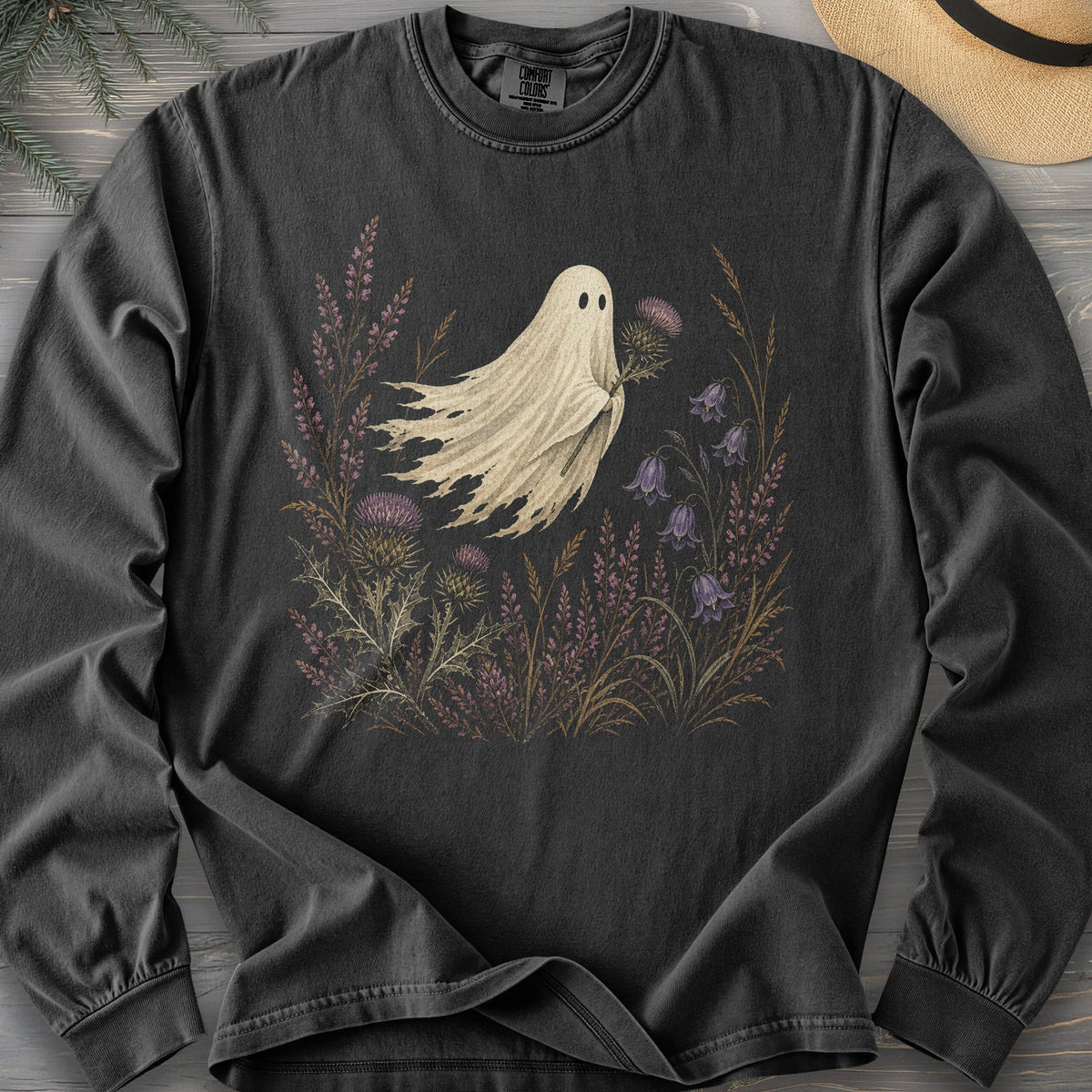 Thistle Ghost Florals Long Sleeve Shirt