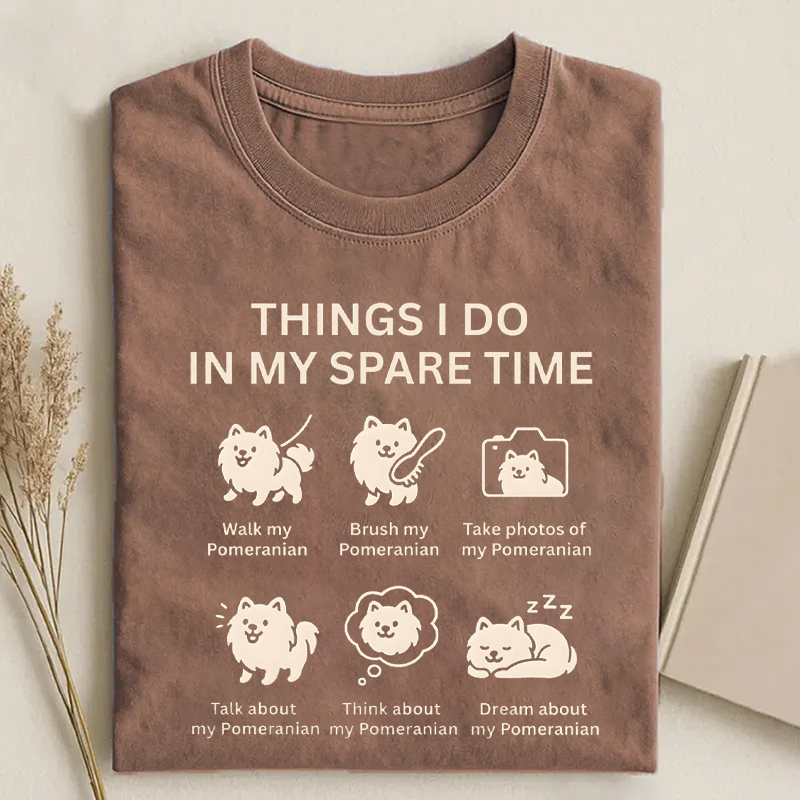 Funny Pomeranian Mom T-shirt