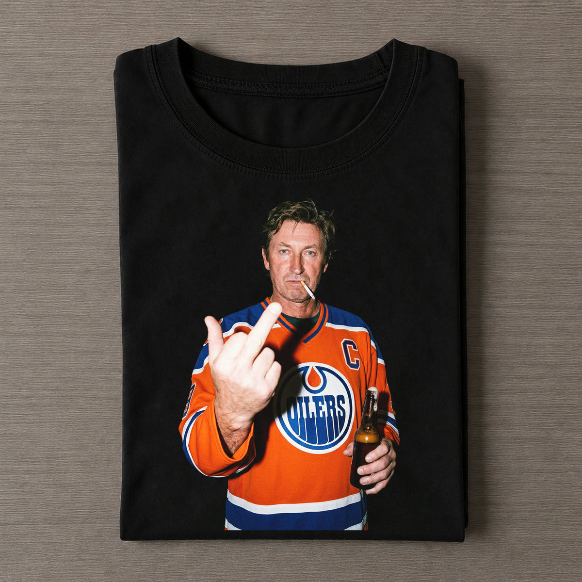 The Great One Flip The Bird Retro Tee