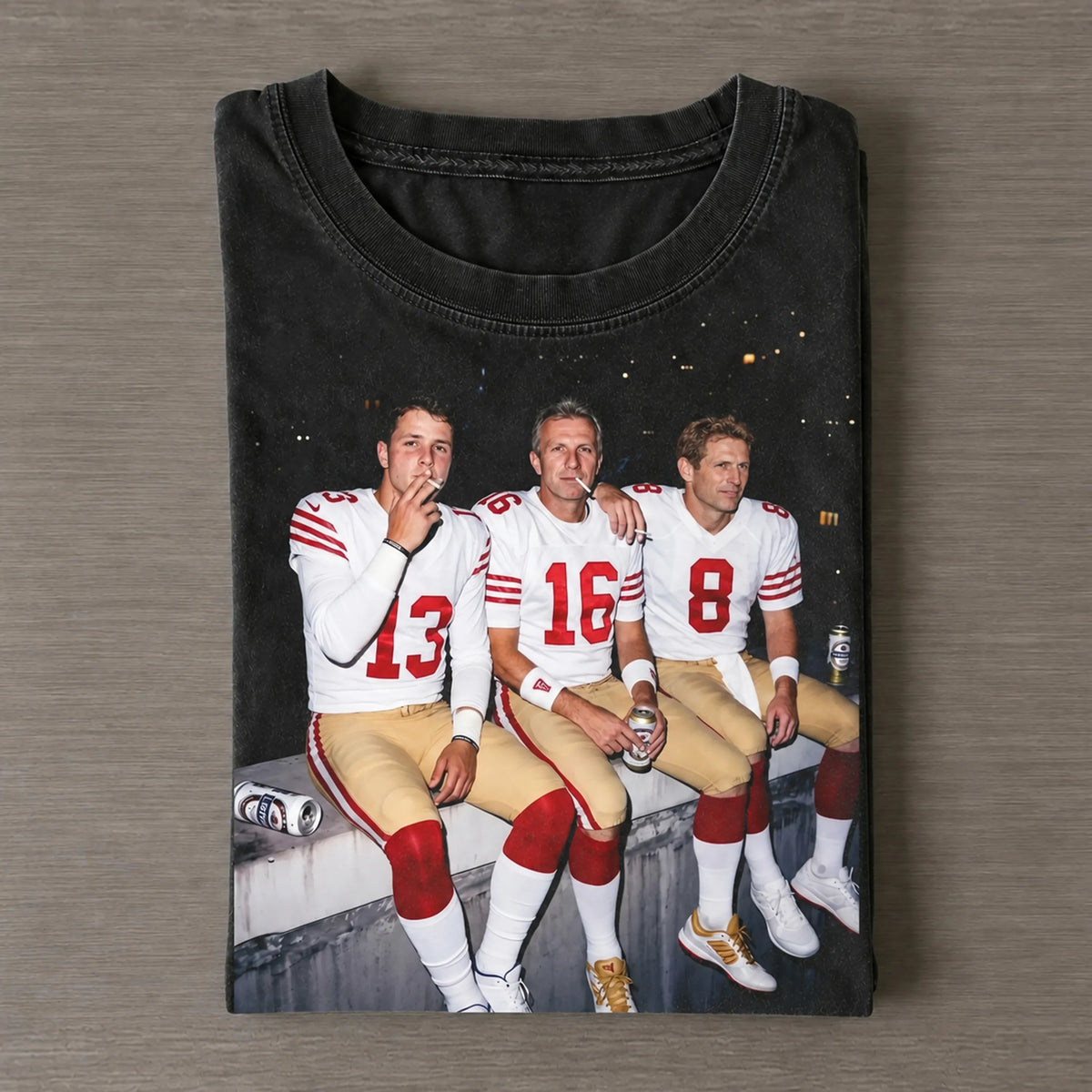 BP13 & JM16 & SY8 49ers Football T-shirt