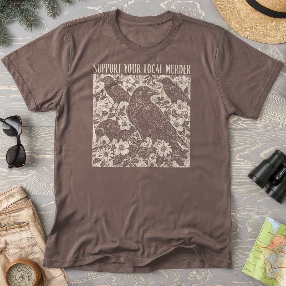 Crow Local Murder T-Shirt