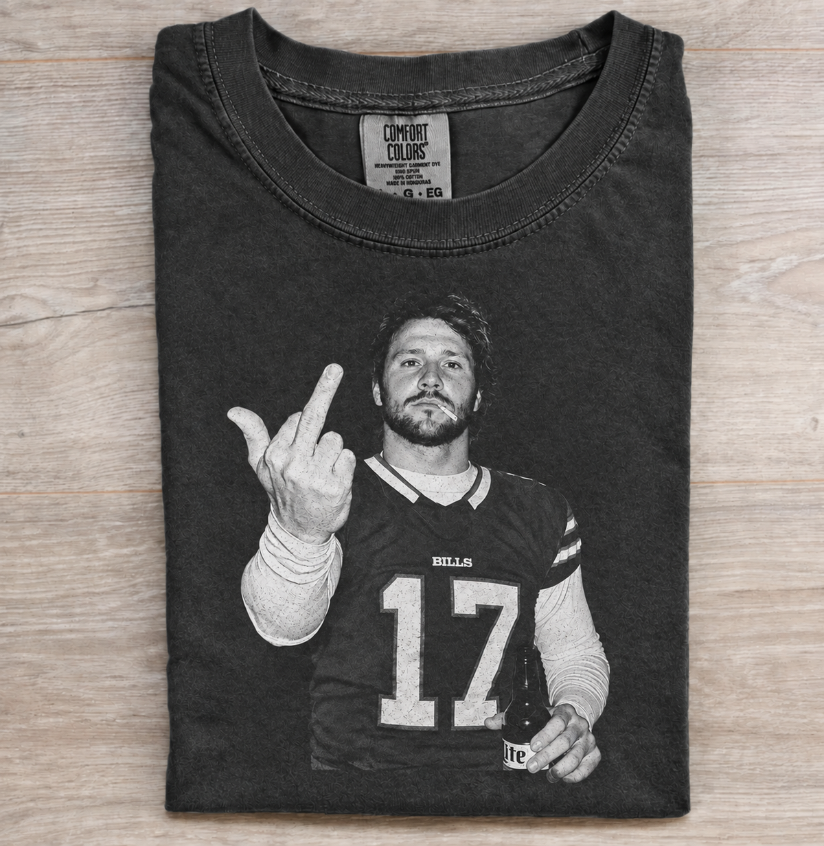 Vintage JA17 Buffalo Football Graphic T-shirt