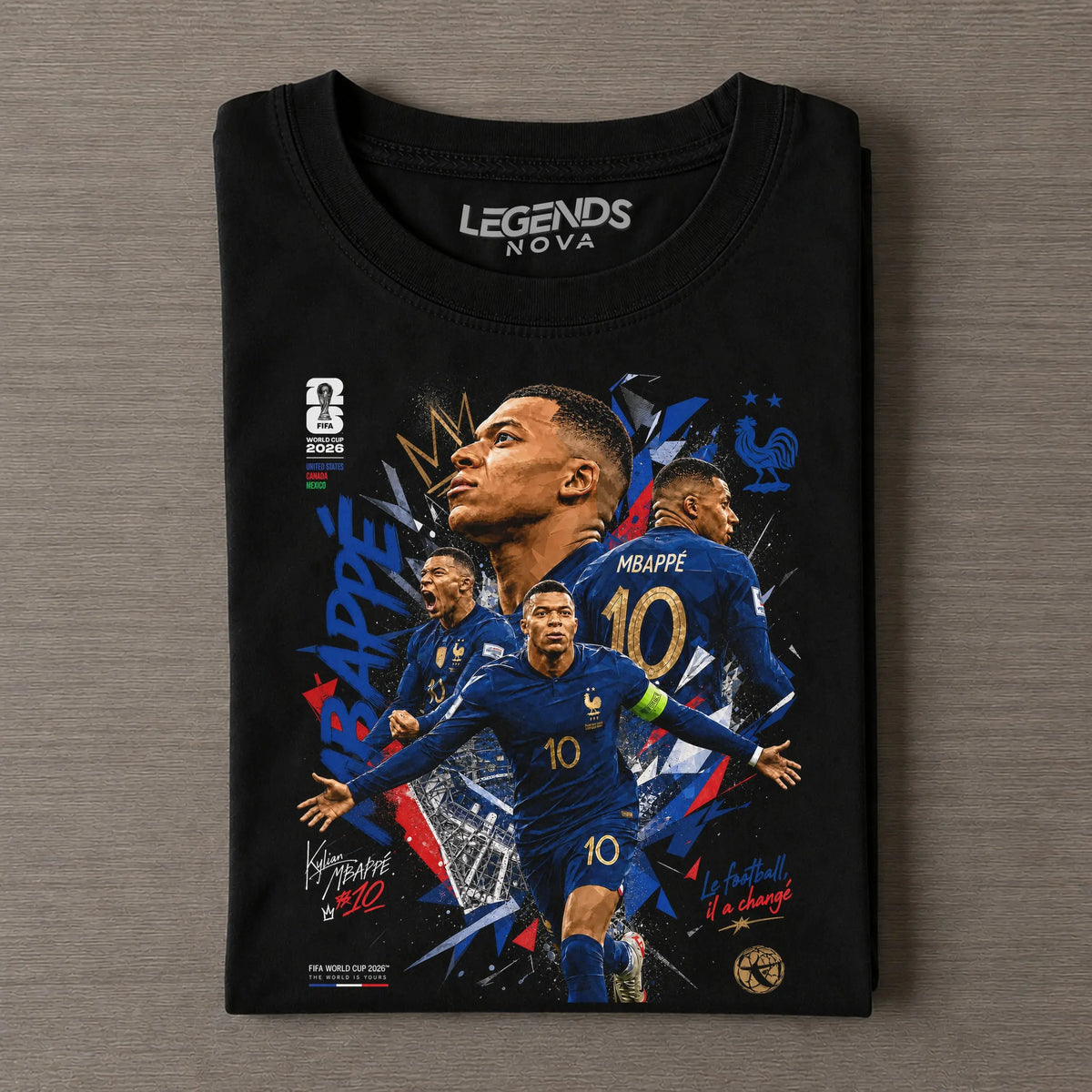 KM France 2026 World Cup Vintage T-Shirt
