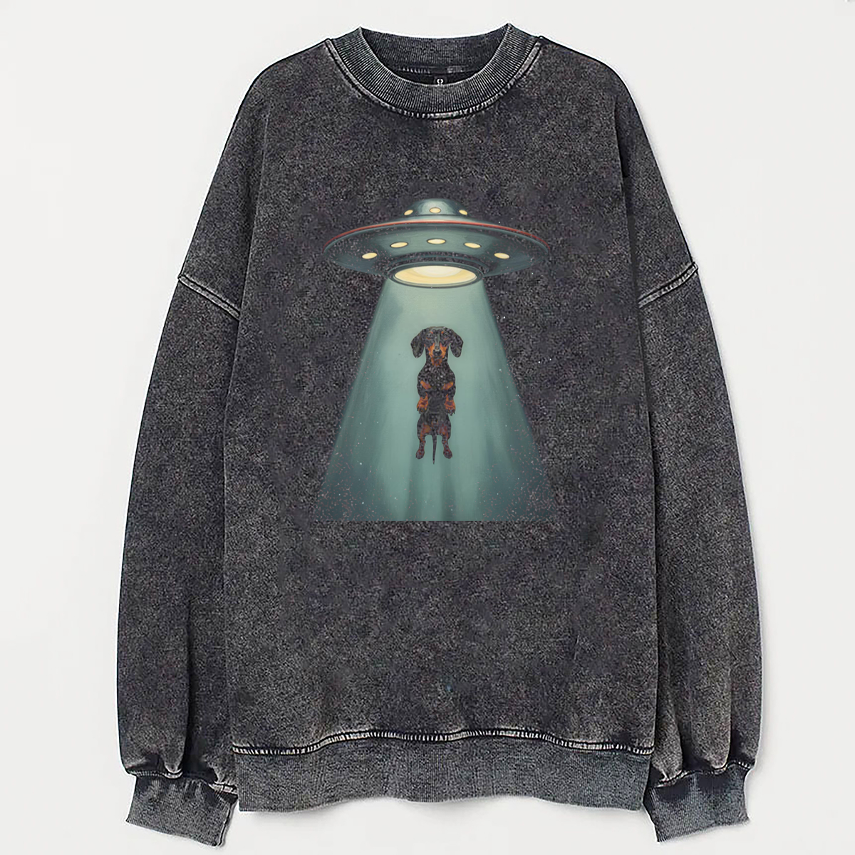 Dachshund UFO T-shirt/Sweatshirt