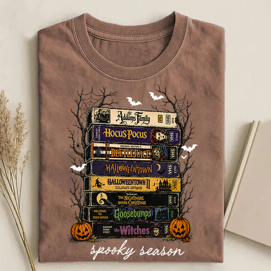 Vintage Halloween VHS T-shirt