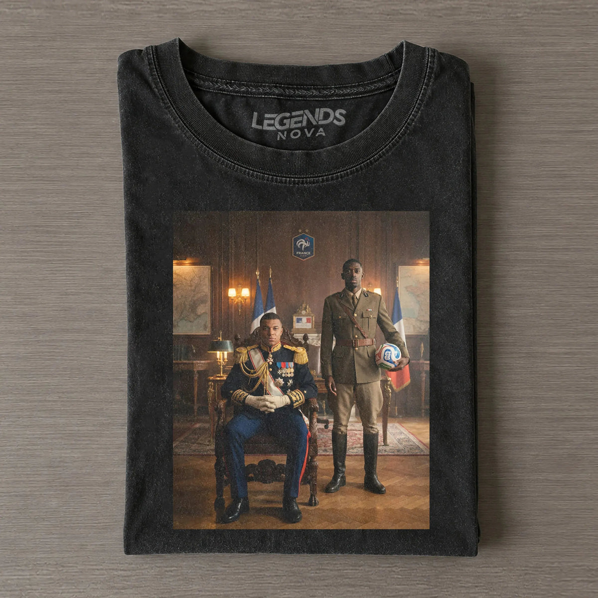 OD & KM France Tee