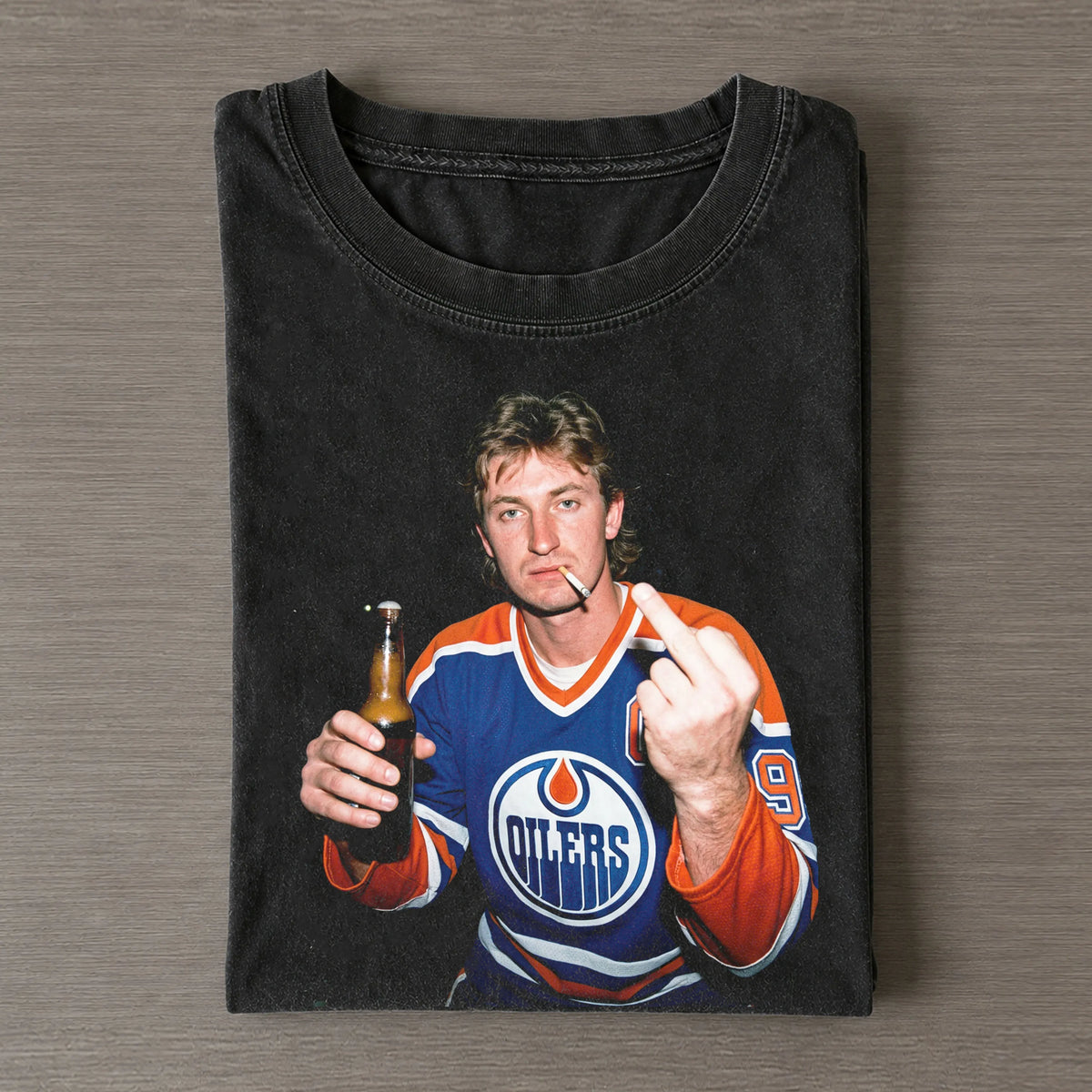 The Great One Flip The Bird Retro Tee