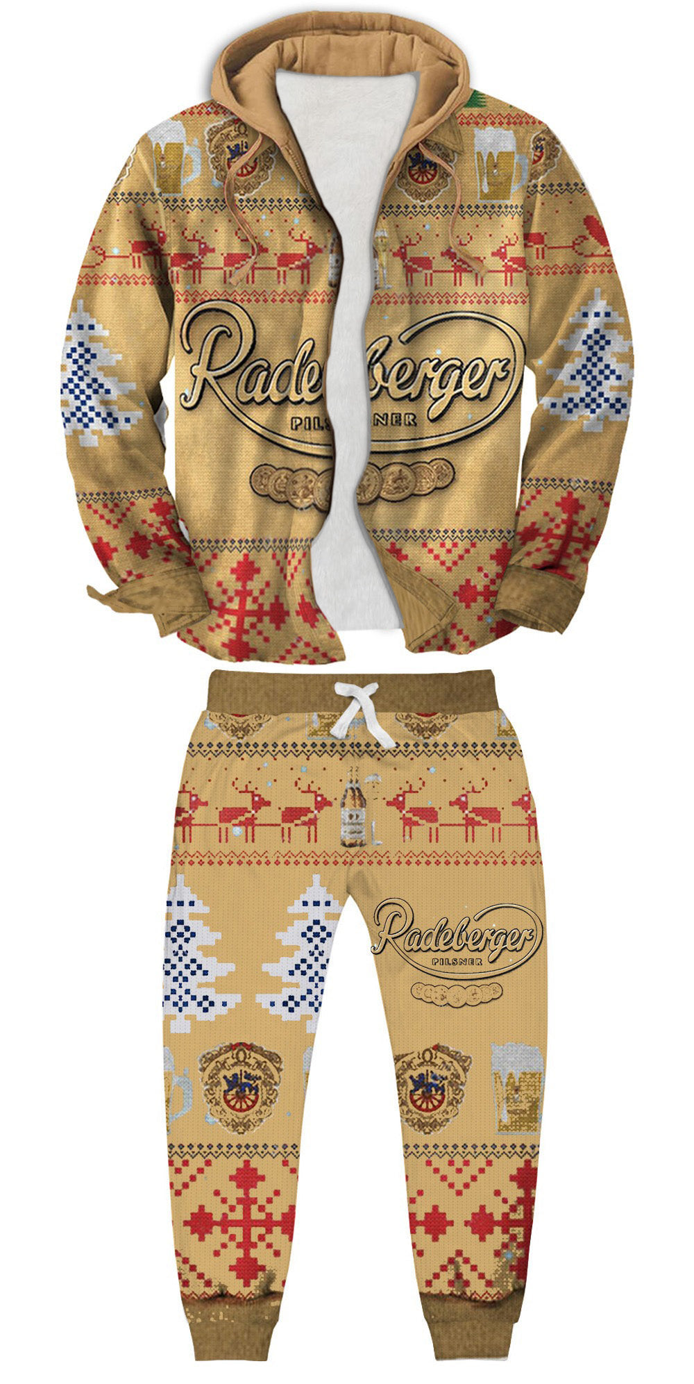 Ugly Zip Hoodie & Sweatpant Set b816