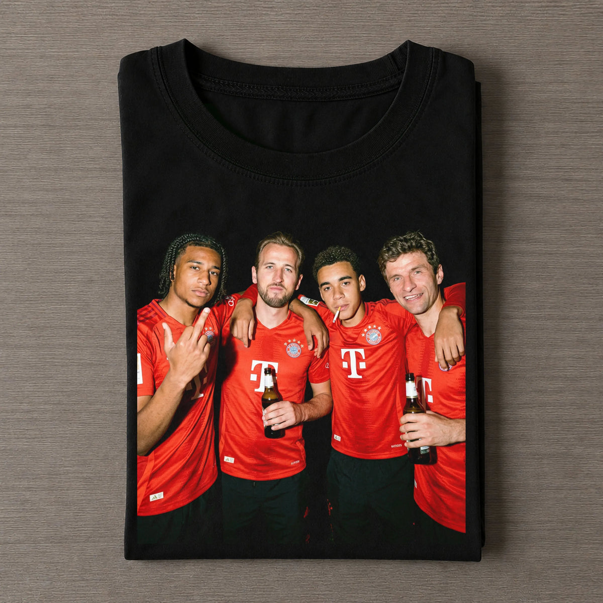 MO & HK & JM & TM Bayern Soccer T-shirt